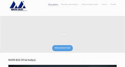 Desktop Screenshot of markbud.com.pl